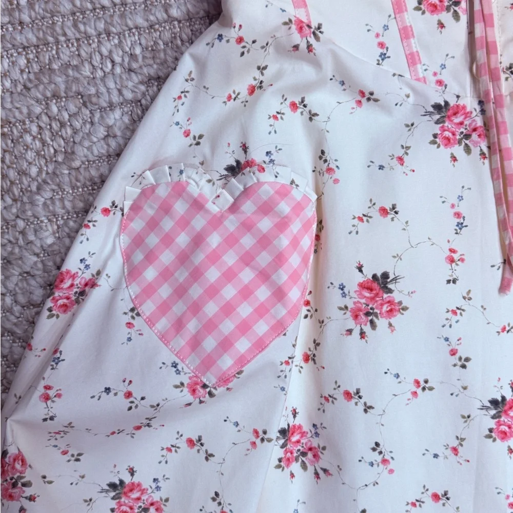 House of CB . Size S. Marianella Floral Fit & Flare Cocktail Minidress - Picture 8 of 8